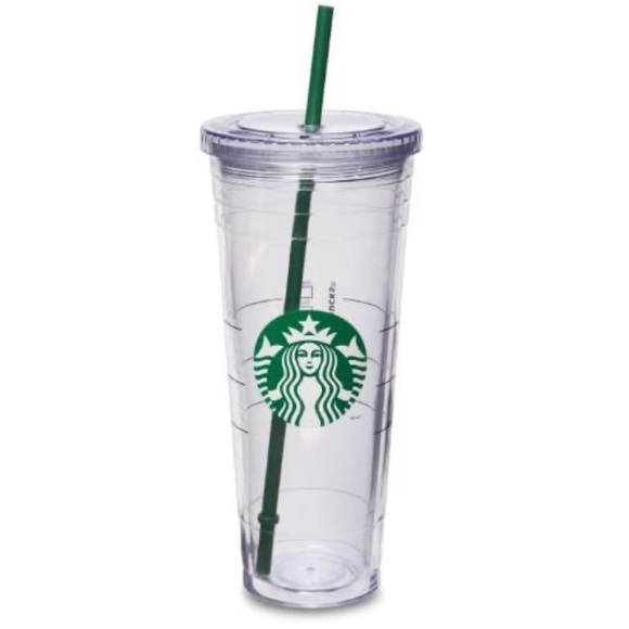 Starbucks Venti Clear Tumbler Brand New - Picture 2 of 4